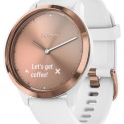 Умные часы Garmin vivomove HR Sport розовое золото