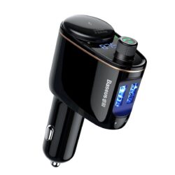 Автомобильное зарядное устройство Baseus Locomotive Bluetooth MP3 Vehicle Charger Чёрный